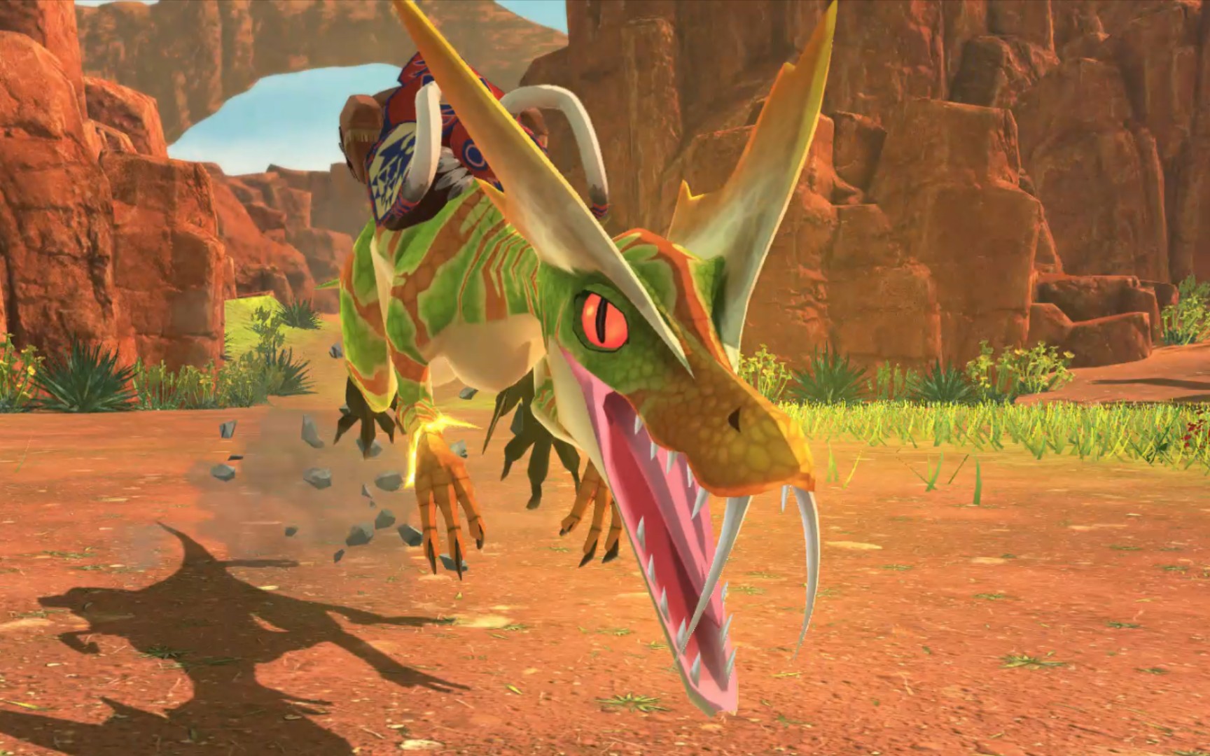 《怪物猎人物语2:毁灭之翼》 黄速龙王技能展示