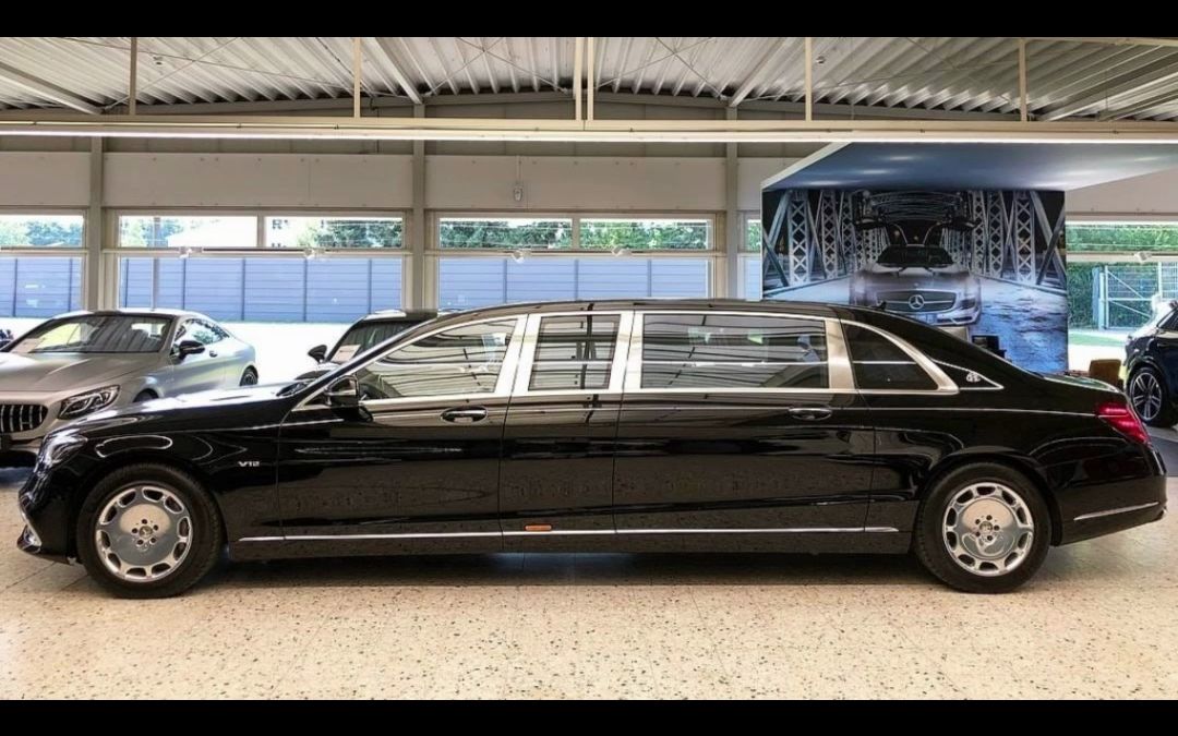 防弹版迈巴赫s680普尔曼