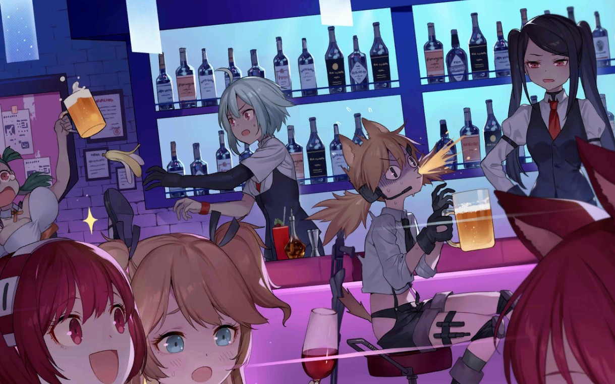 【少女前线】少女前线联动活动瓦尔哈拉 酒保行动调酒剧情合集(持续