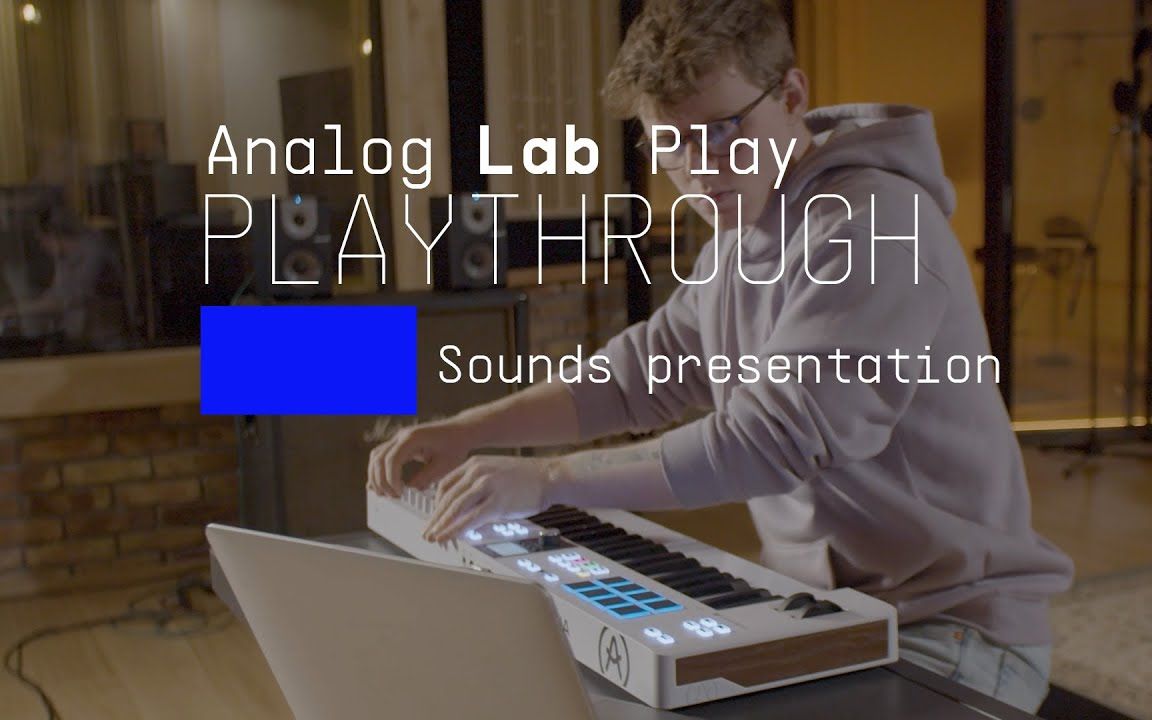 【Arturia中国】Analog Lab Play  音色展示|免费软件哔哩哔哩bilibili