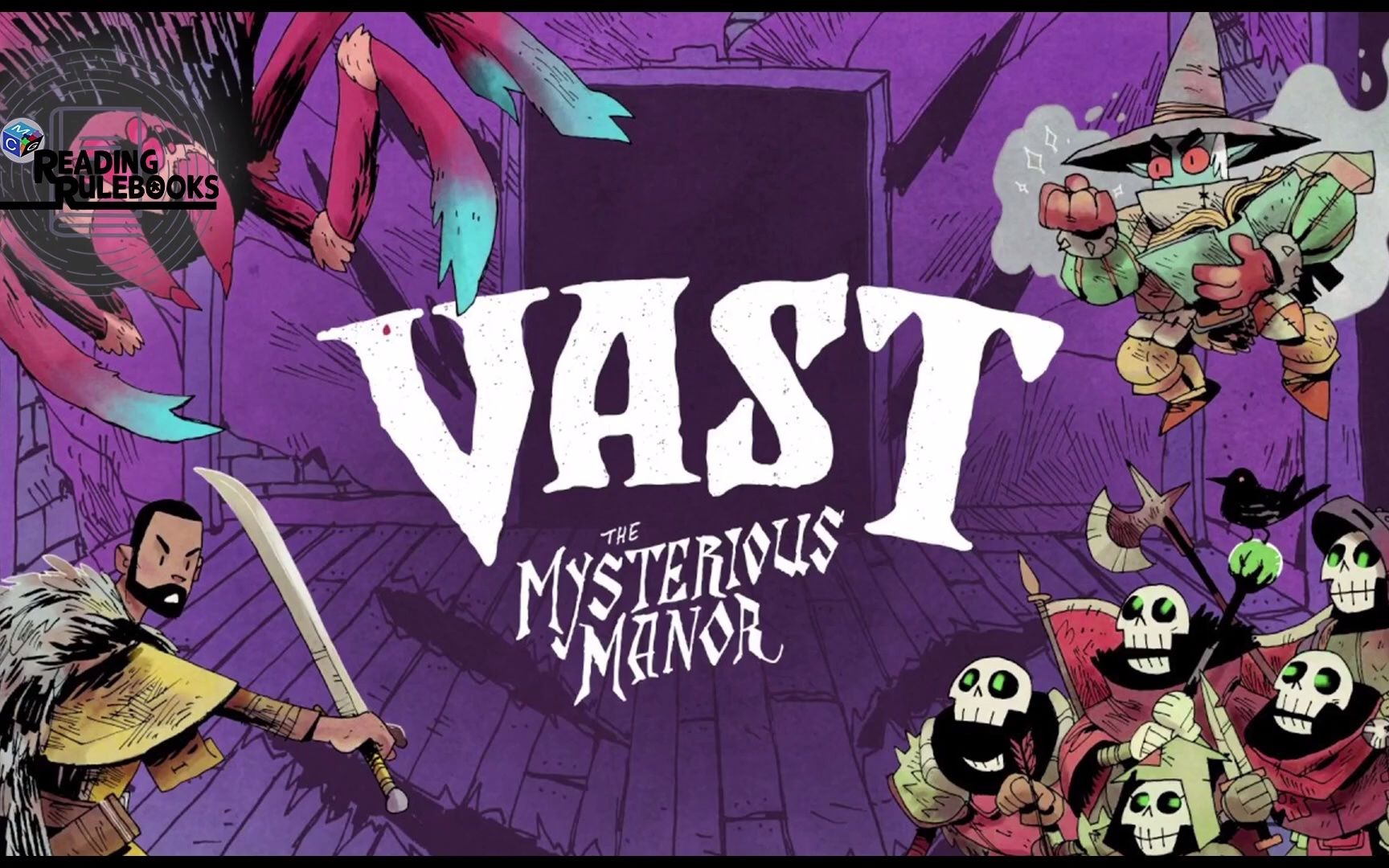 [图]《浩瀚：神秘庄园》（2019）规则书朗读  Reading Rulebooks - Vast： Mysterious Manor