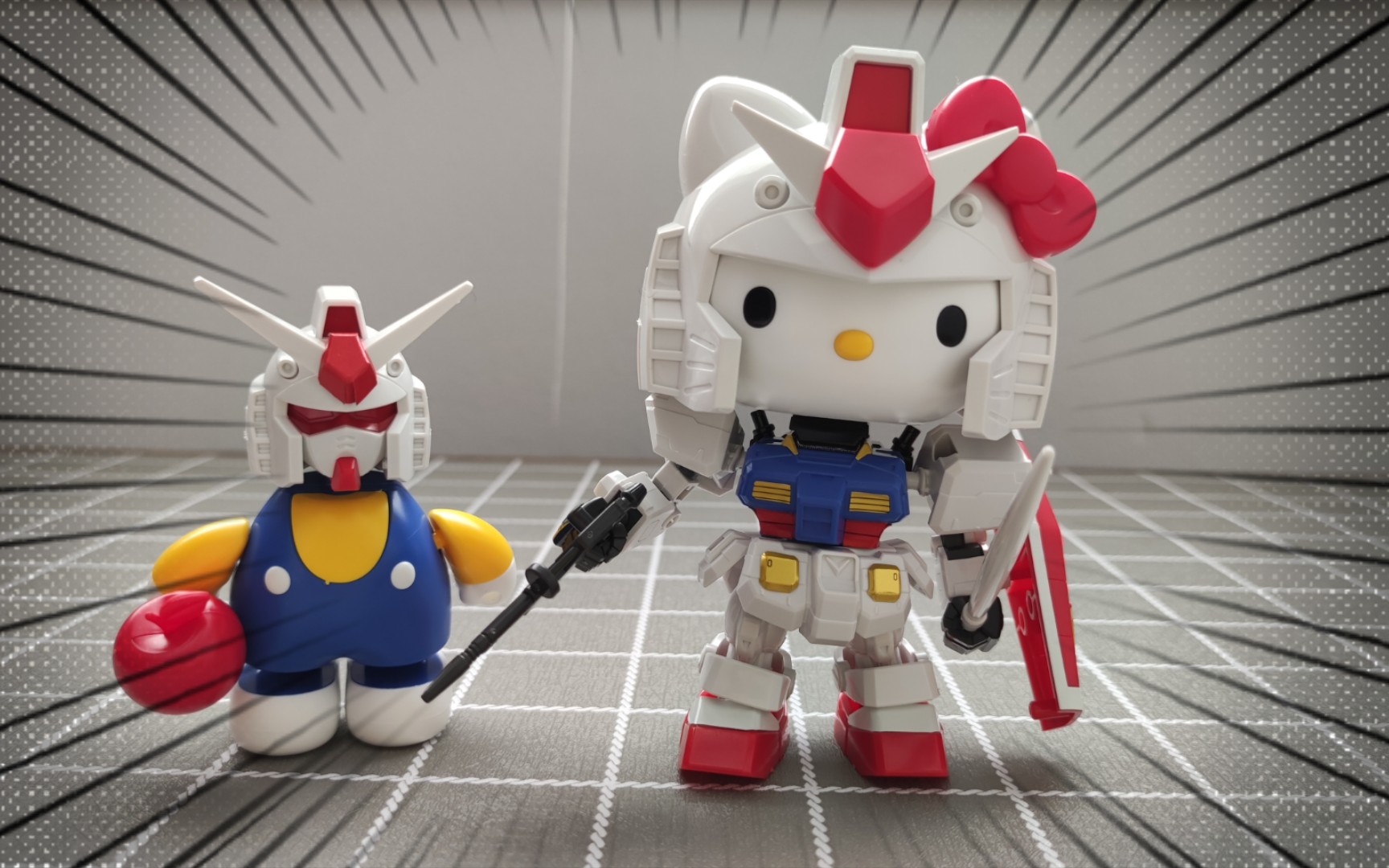 【高达】hellokitty高达_定格动画_哔哩哔哩_bilibili