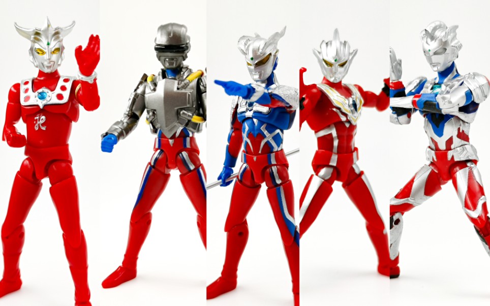 万代超动食玩α奥特曼第二弹简单把玩【这次都是高人气角色啊】