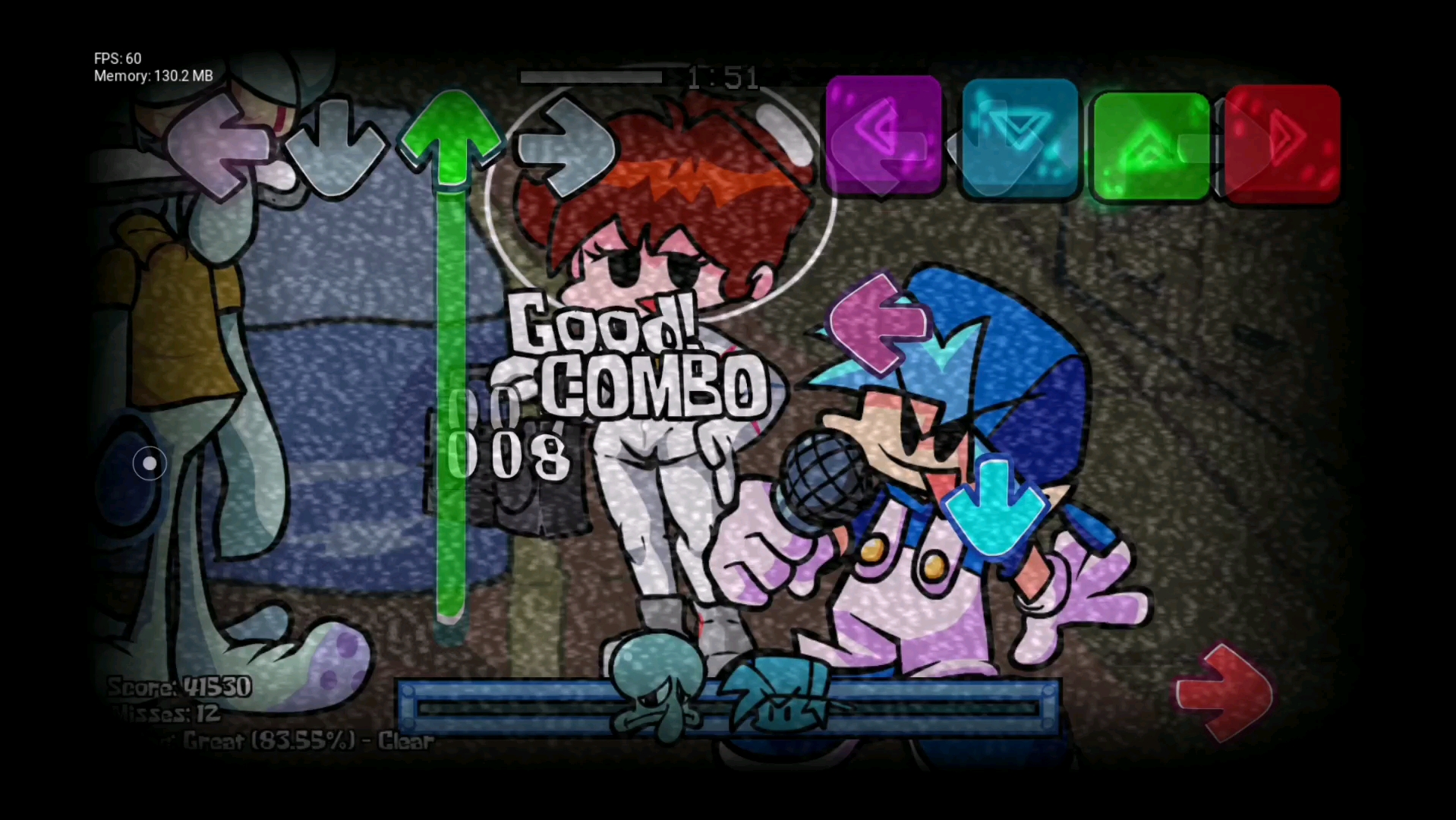 玩fnf(14)红雾章鱼哥模组曲目(共四首)