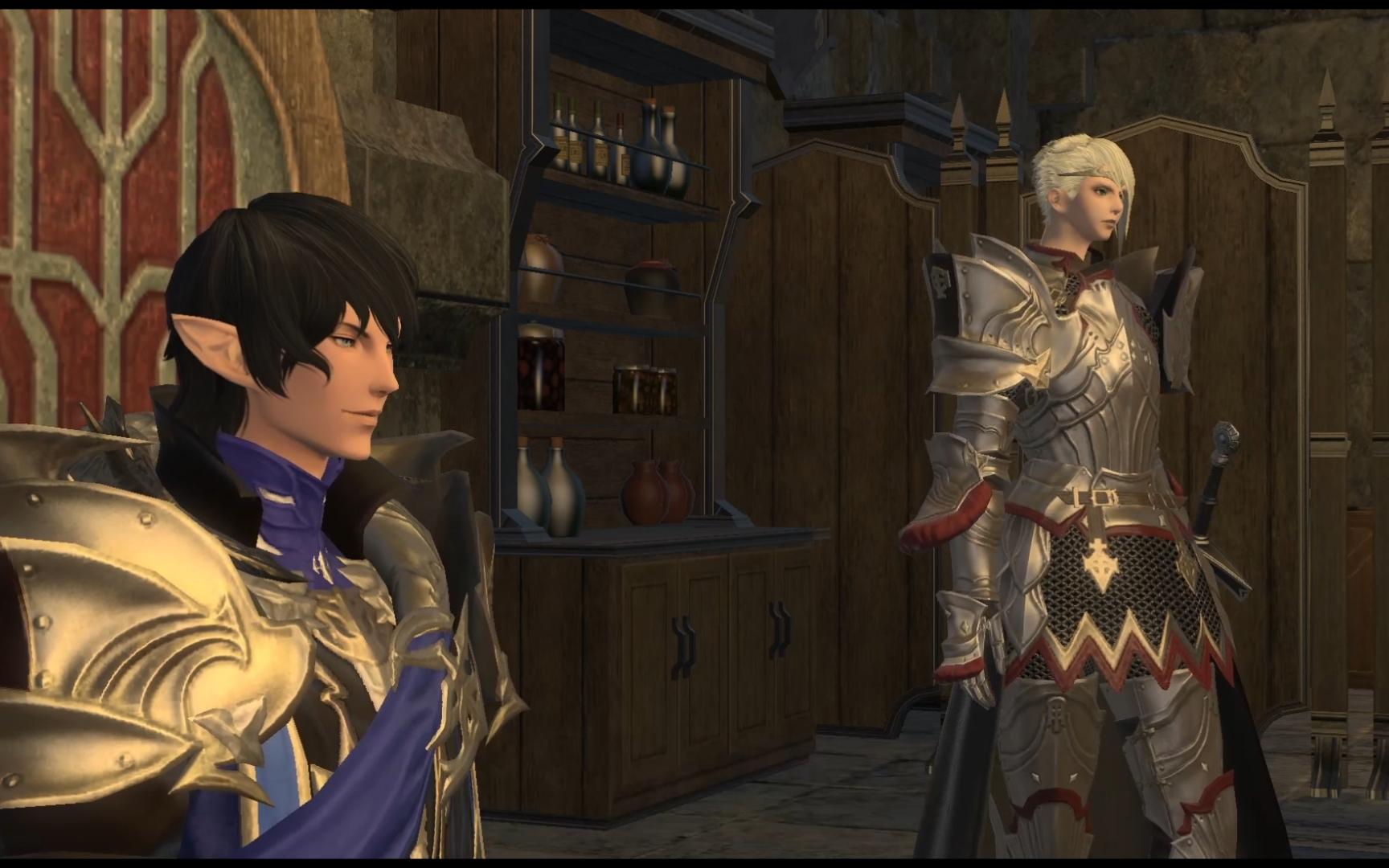 最终幻想14(ff14)旅行笔录:银白的女神殿骑士(第七星历50级主线任务)