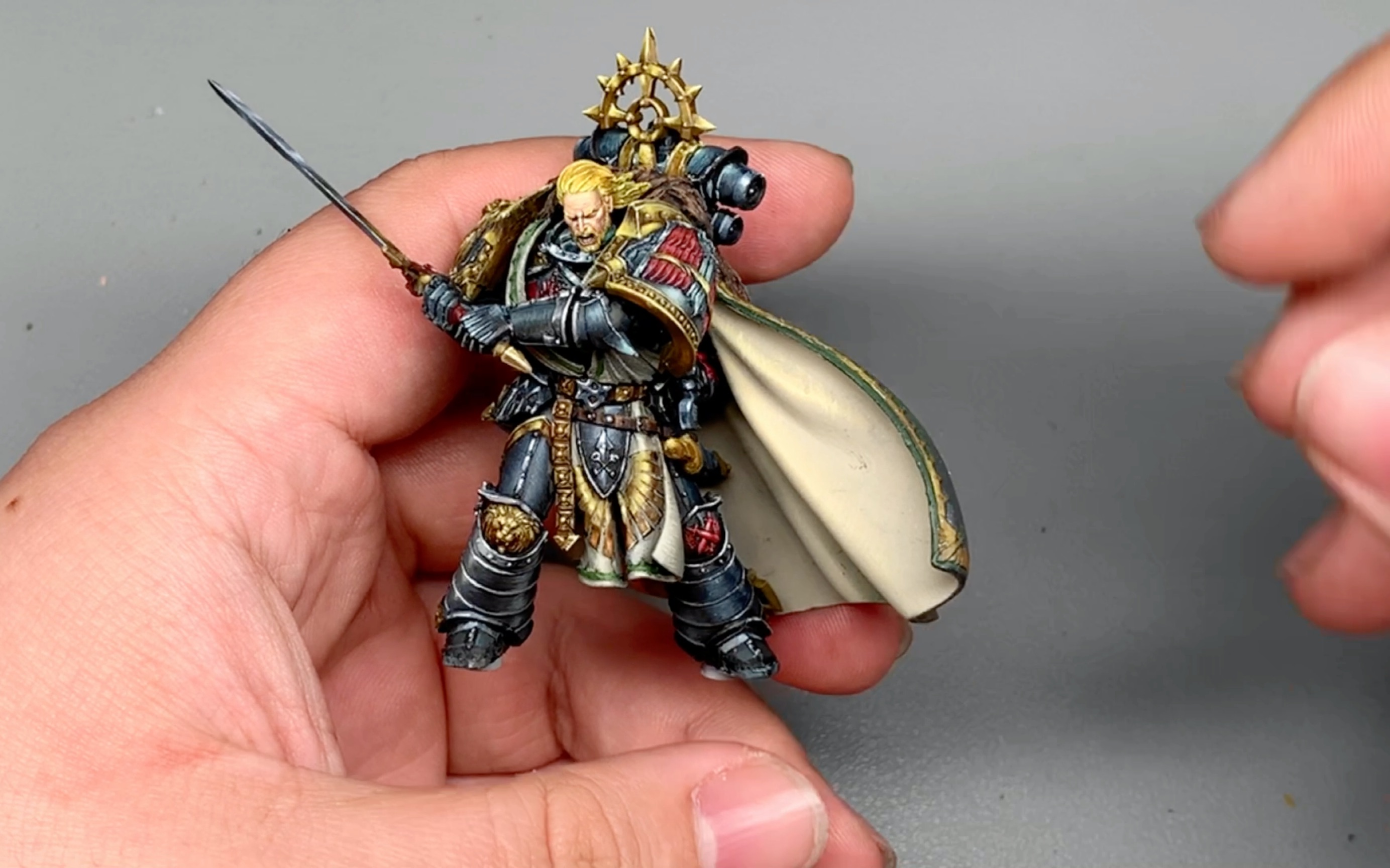 战锤原体狮王庄森涂装展示