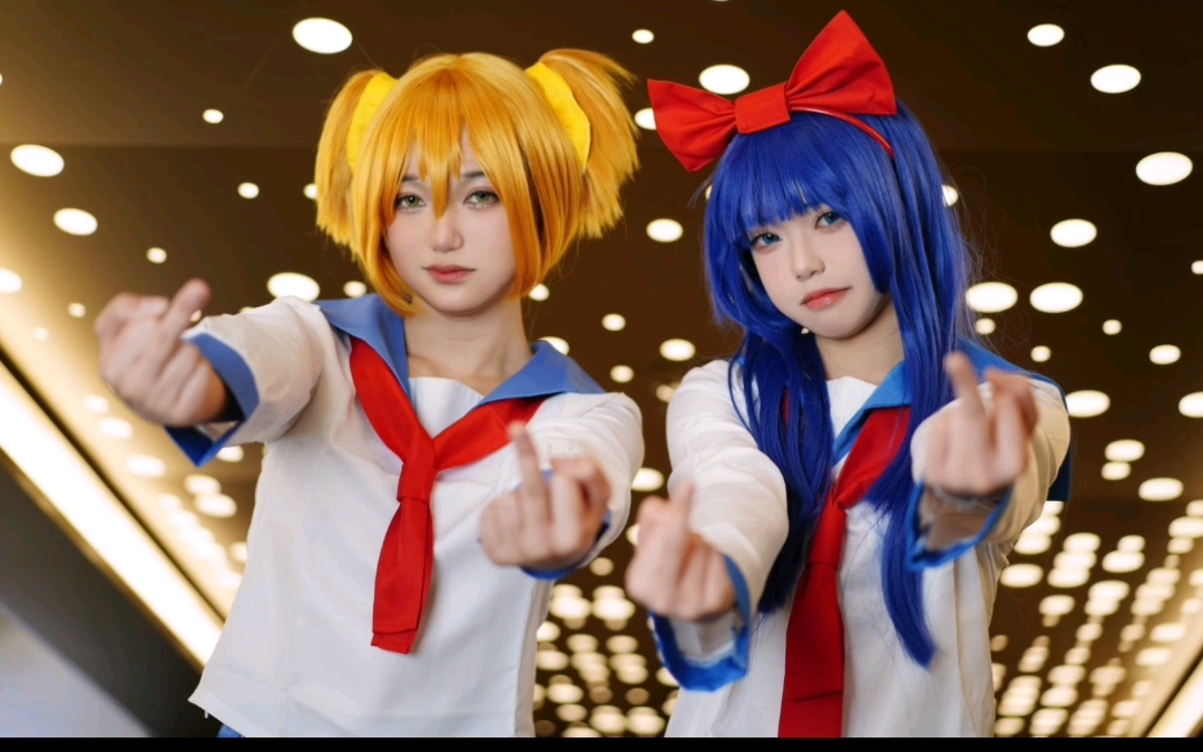 『言川×卿寥ナキ』pop子和pipi美的日常cos