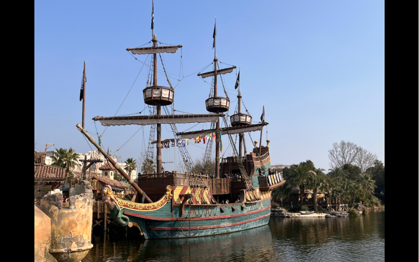 上海迪士尼海盗船介绍图片