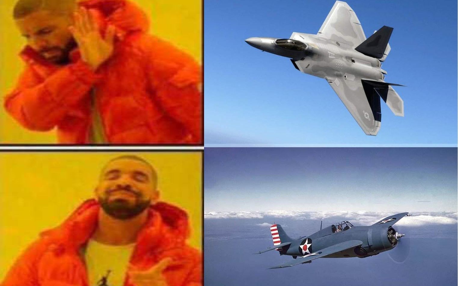 【战争雷霆】(伪)f22a大战喷火飓风