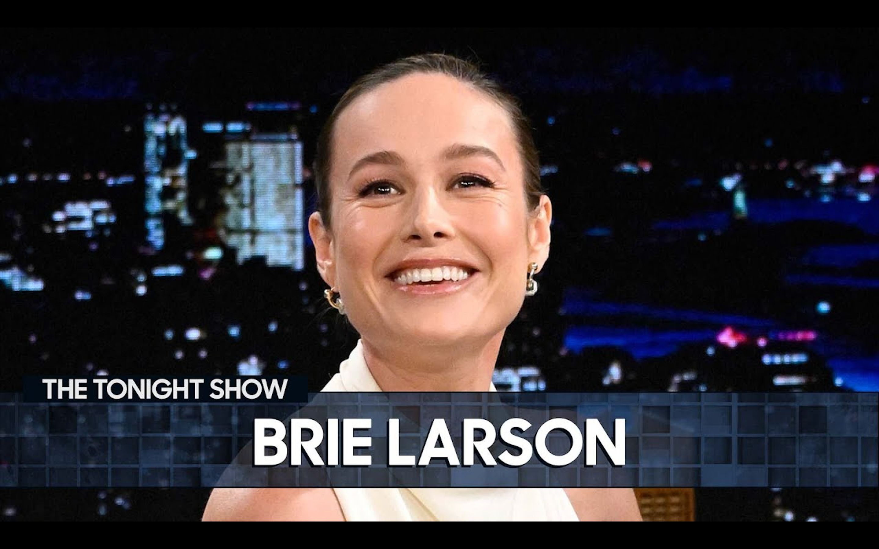 【Brie Larson】布丽ⷮŠ拉尔森畅谈Apple TV新剧集《化学课》、新电影《惊奇队长2》及更多!|肥伦今夜秀哔哩哔哩bilibili