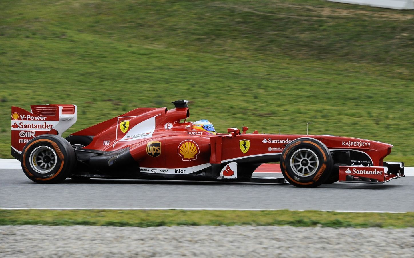 2013f1|v8自吸|ferrari f138 声浪欣赏及蒙扎,穆杰罗赛道测试_哔哩