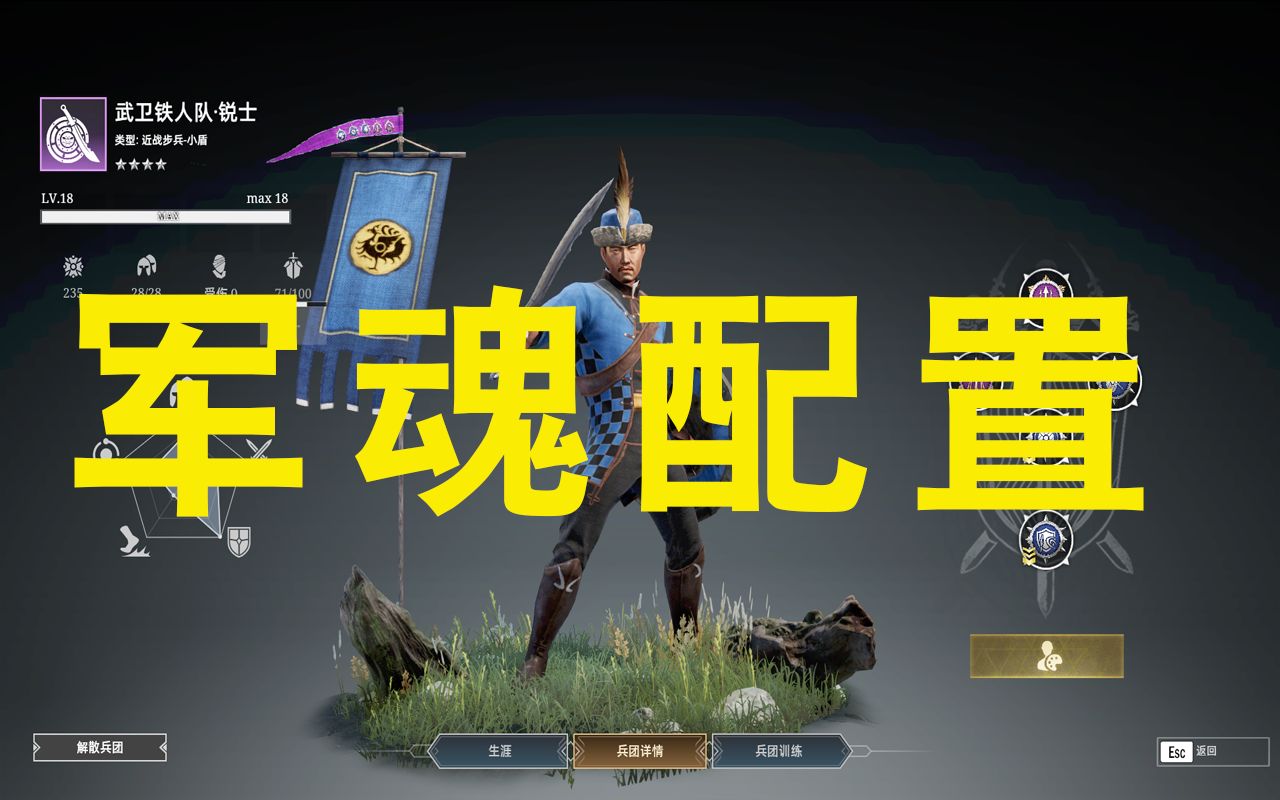 战意——武卫铁人队(军魂配置)