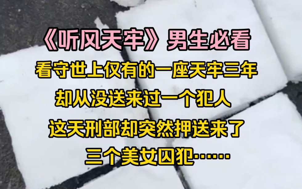 我看守世上仅有的一座天牢三年,却从没送来过一个犯人,搞得我每天不是跟老鼠说话,就是教麻雀建房子,就在其他狱卒以为我要魔怔时,刑部突然押送来...