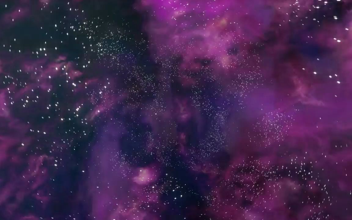 视频素材 ▏d360 超唯美蓝色宇宙星空粒子流星星星闪烁银河系星辰星河