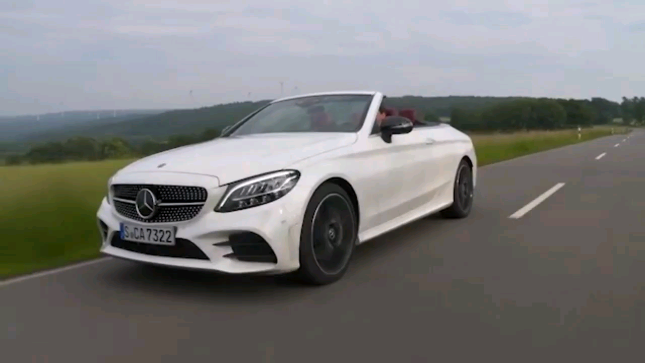 19款奔驰c级敞篷c300