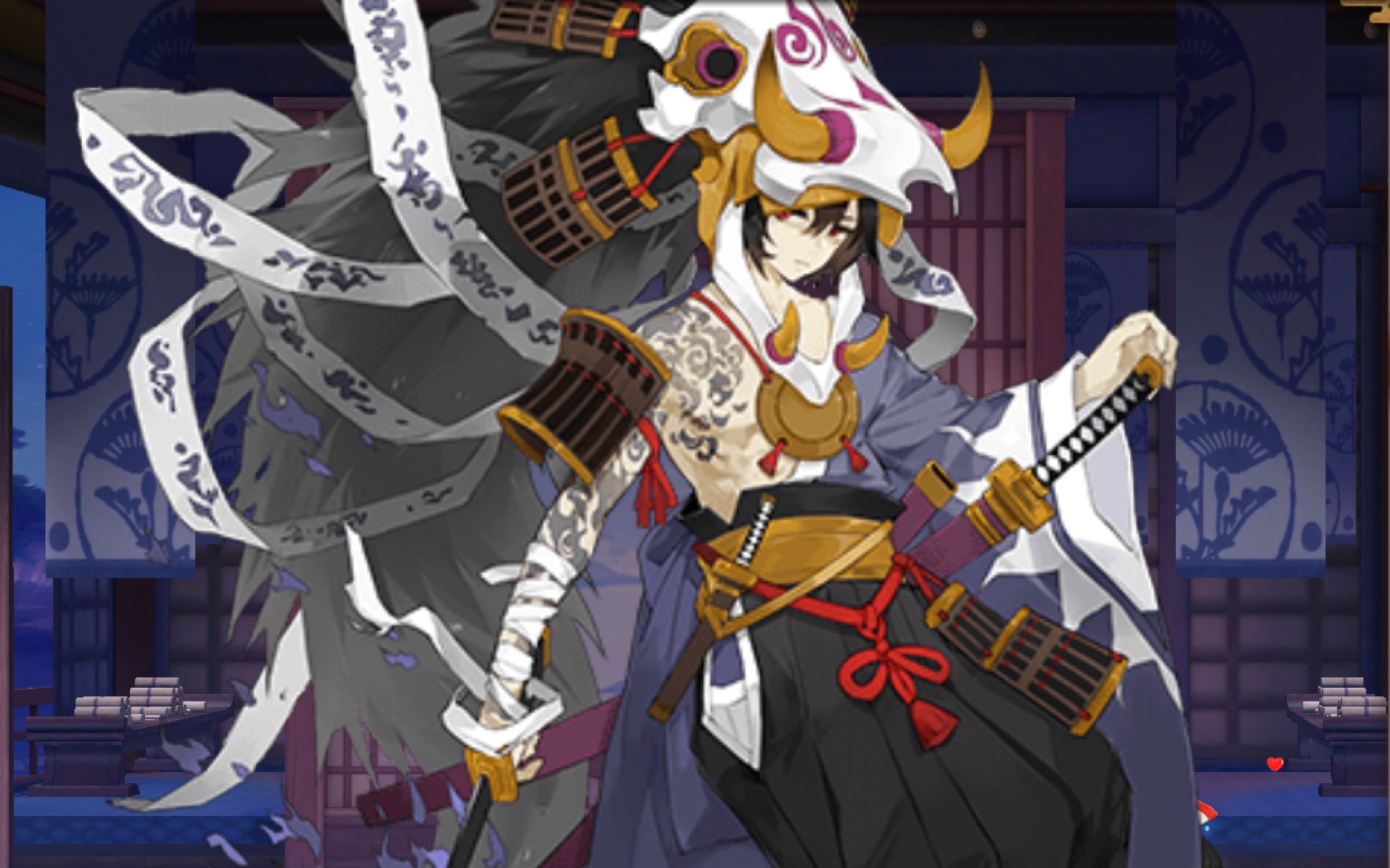 【决战!平安京】山风觉醒/特写/部分语音