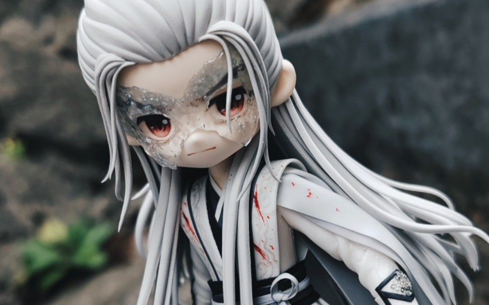 战服相柳打斗真飒.自制q版粘土手办