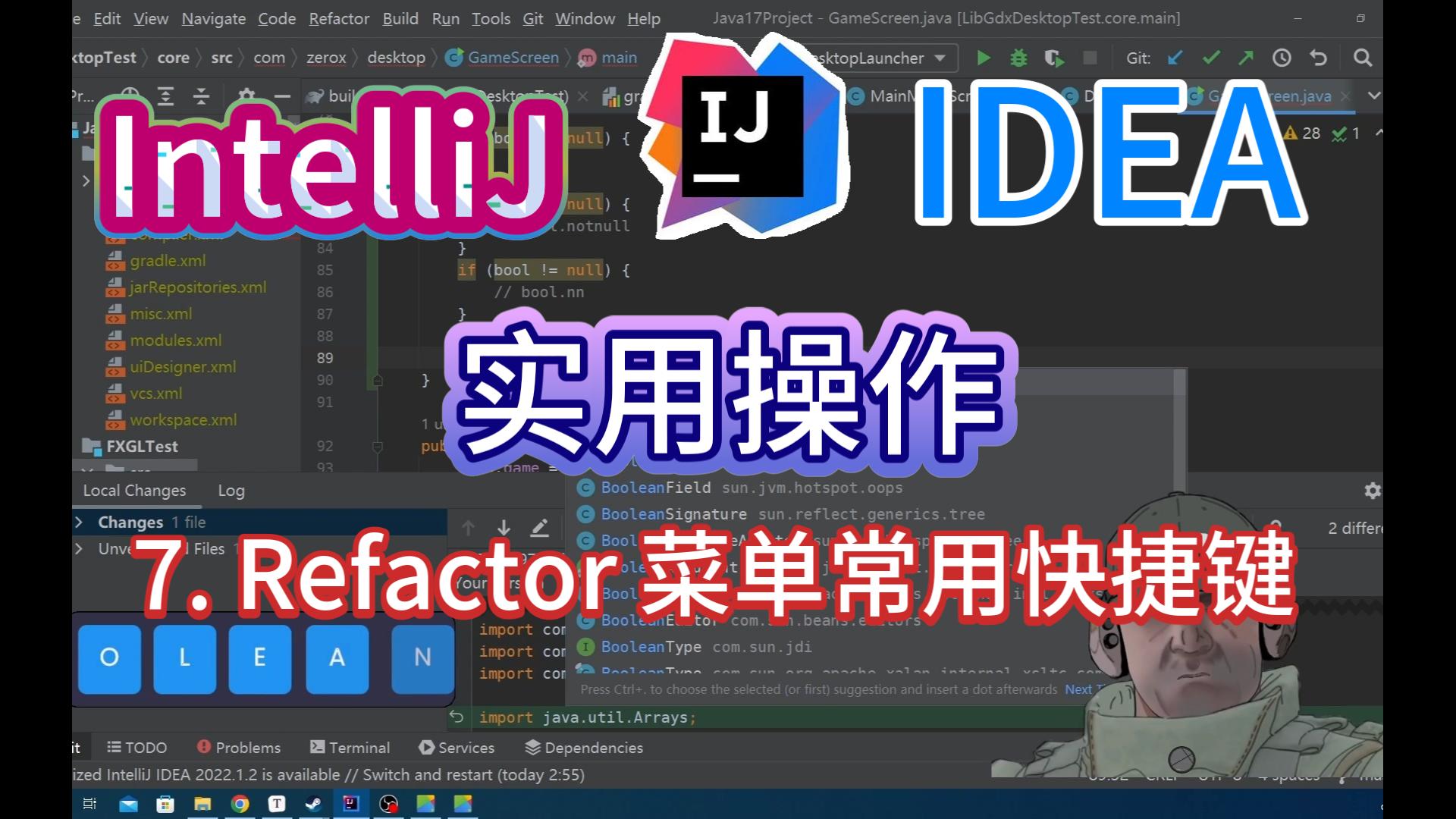 【IDEA】IntelliJ IDEA 实用操作  7. Refactor 菜单常用快捷键哔哩哔哩bilibili