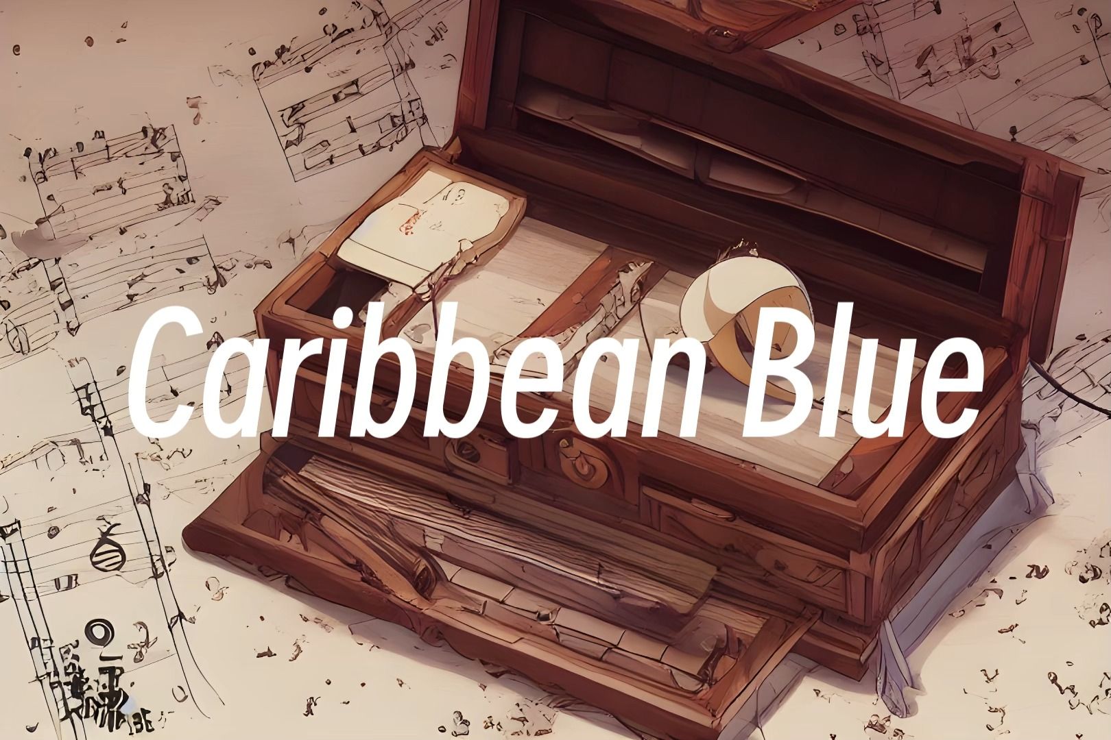 【纸带八音盒】caribbean blue(fairymusicbox)