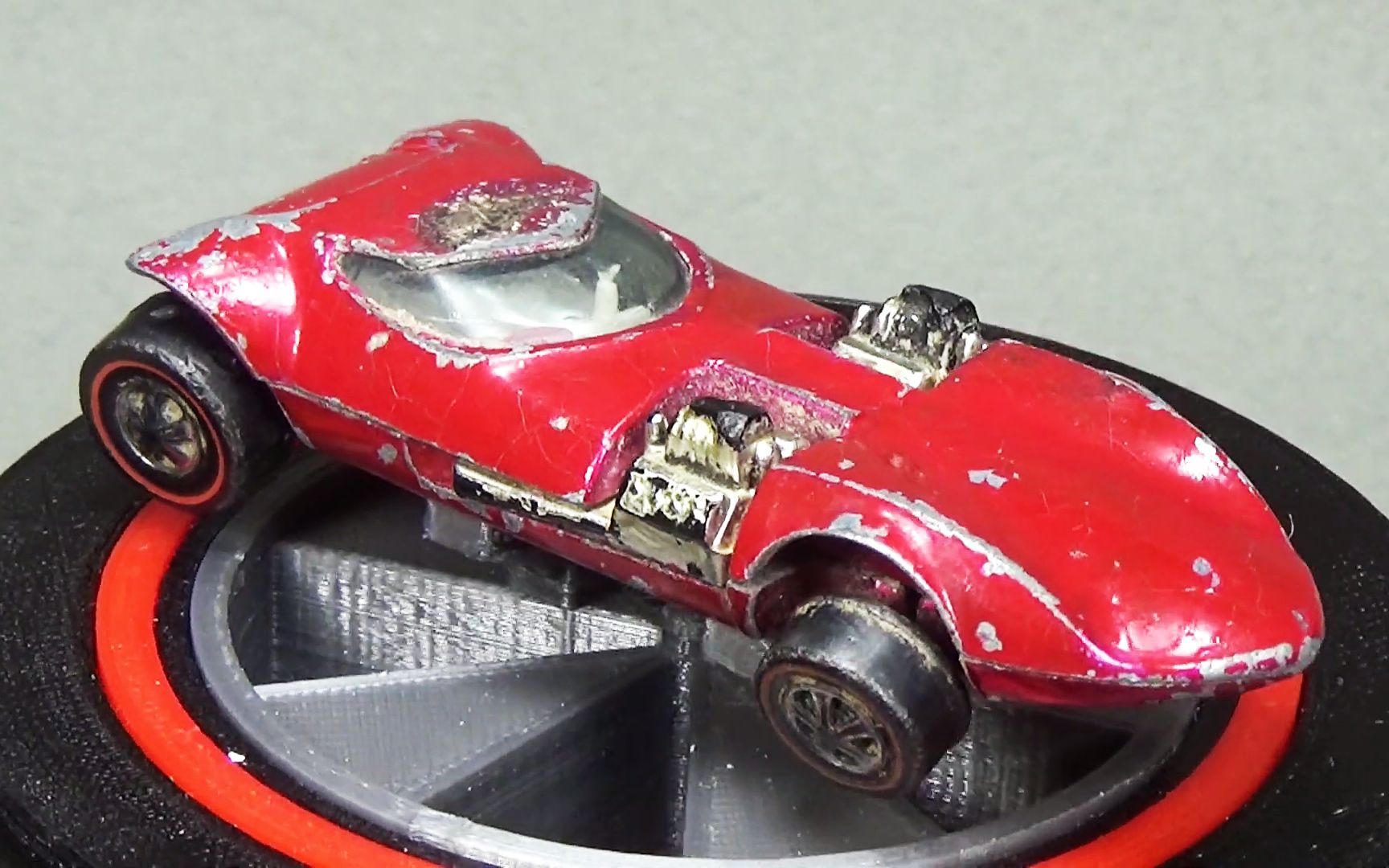 diy67合金小车修复风火轮1969twinmill