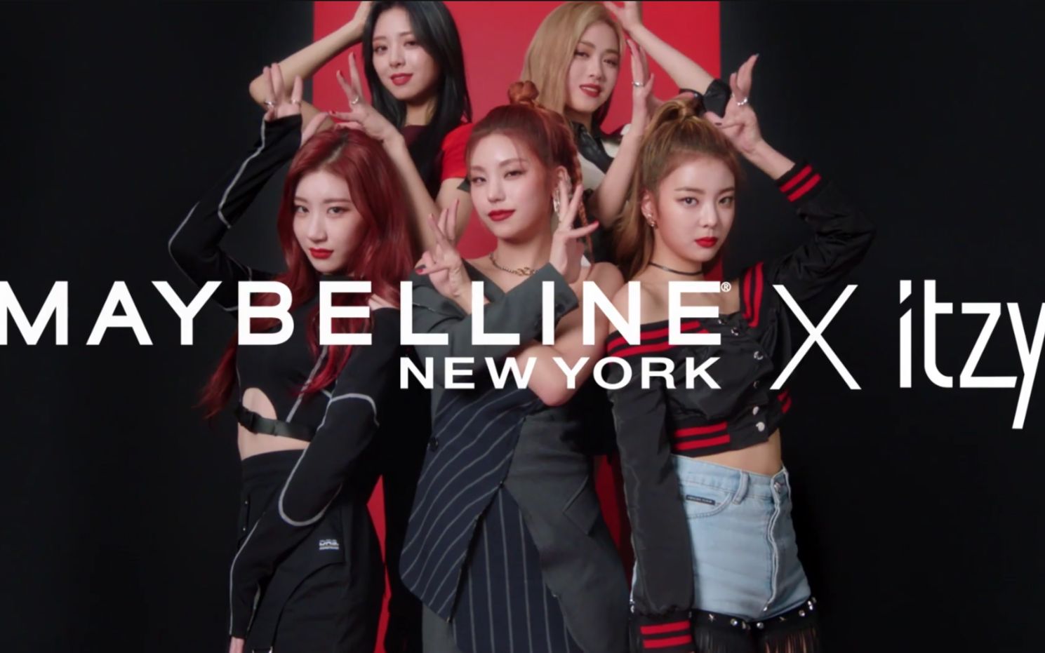 【ITZY】MAYBELLINE美宝莲代言宣传片哔哩哔哩bilibili