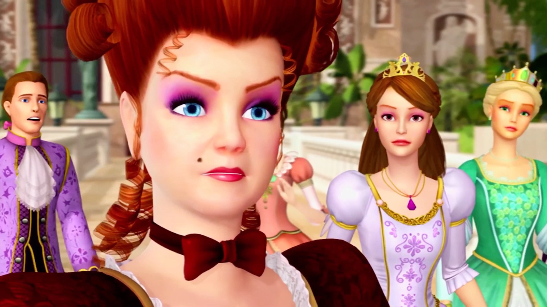 芭比之森林公主[19]对质