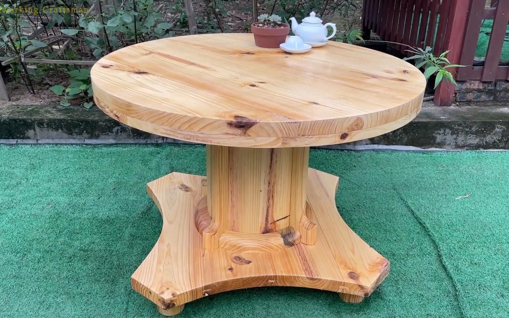 木工—用木条制作独特的桌子