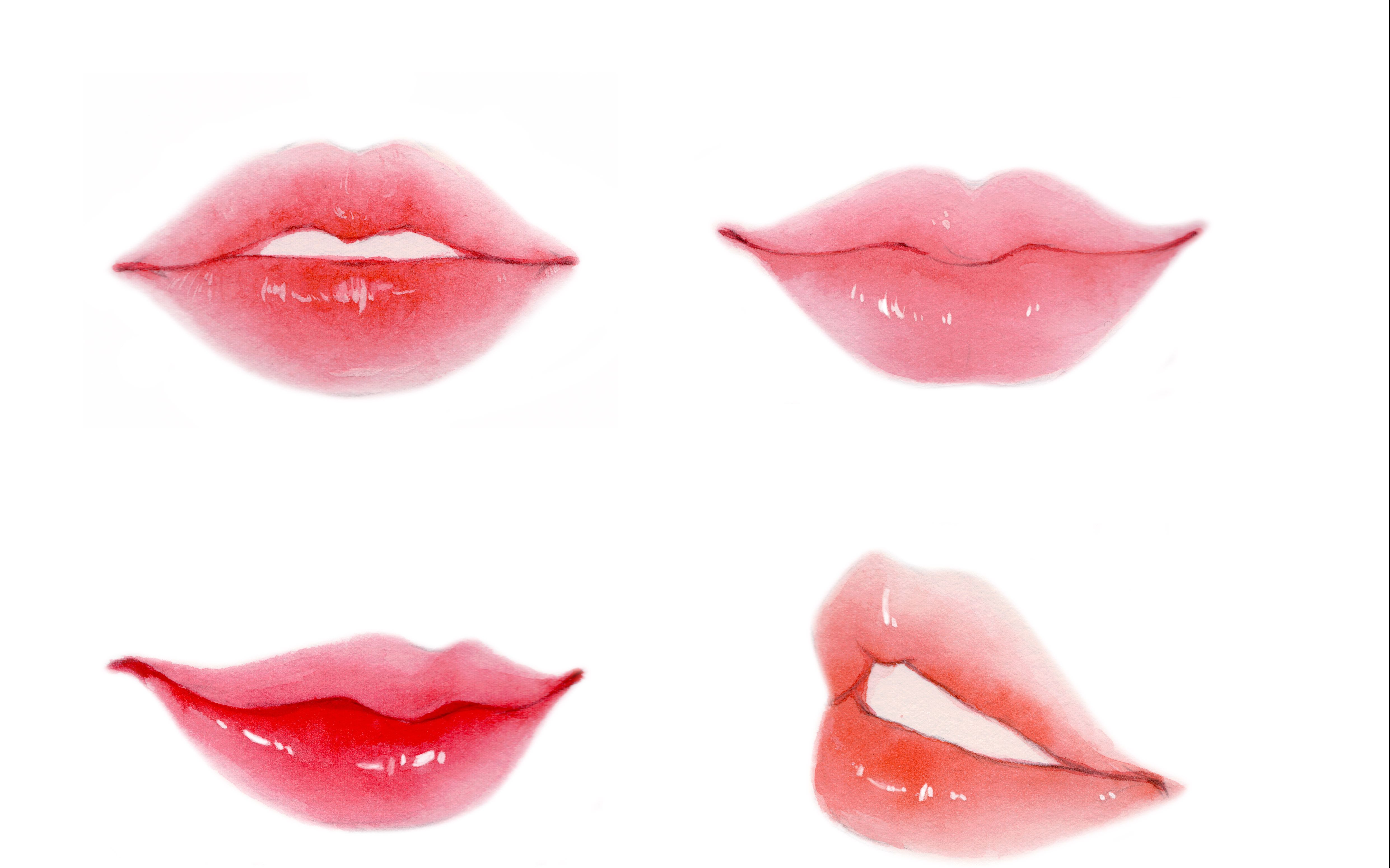 手绘美丽的嘴唇设计图__广告设计_广告设计_设计图库_昵图网nipic.com