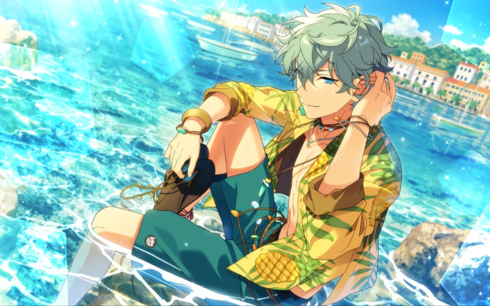 濑名泉新卡沙滩衣装展示