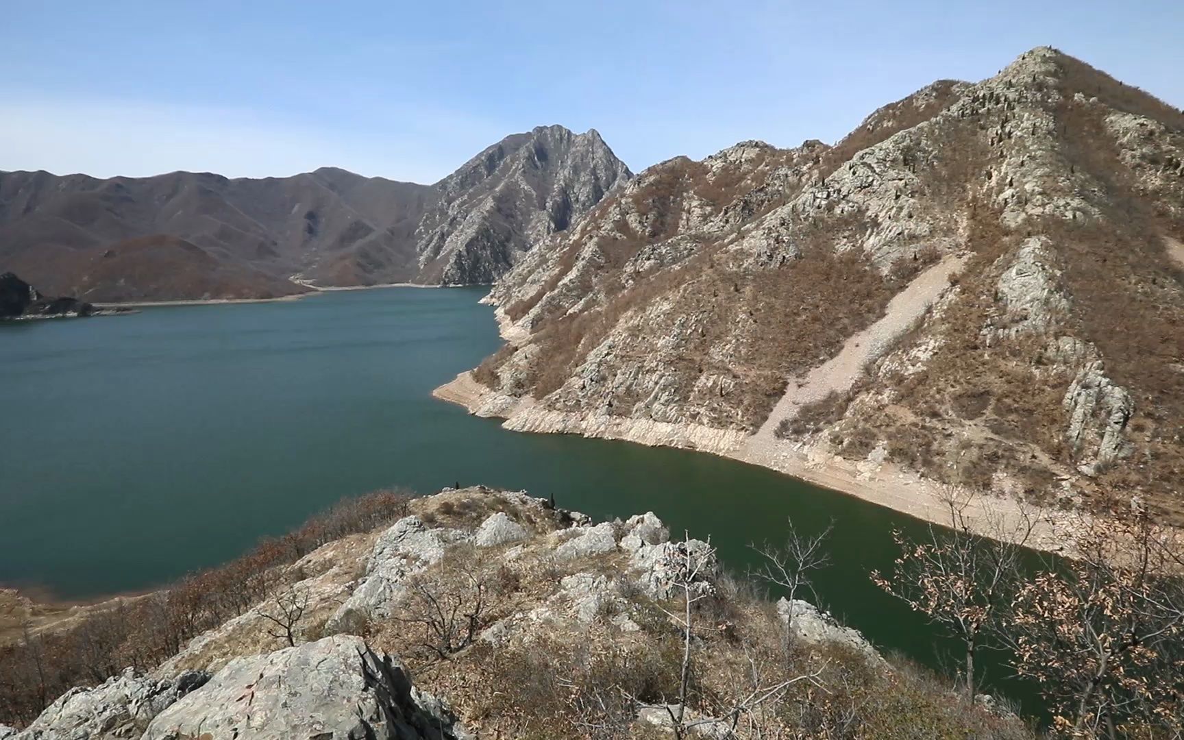 盖州玉石水库风景区图片