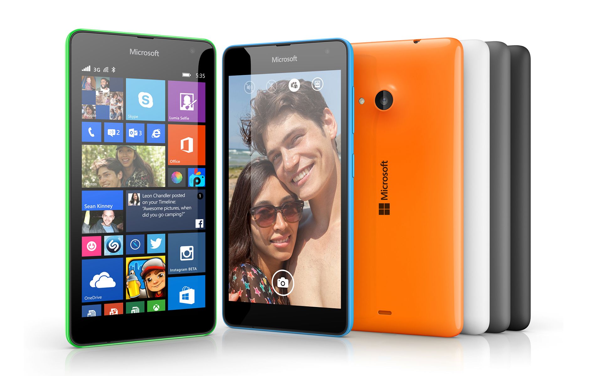 微软发布 Microsoft Lumia 535 智能手机哔哩哔哩bilibili