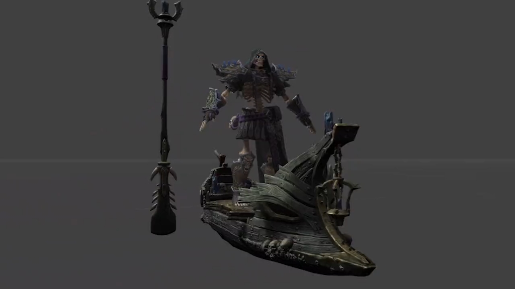 神之浩劫冥河摆渡人卡戎设计采访