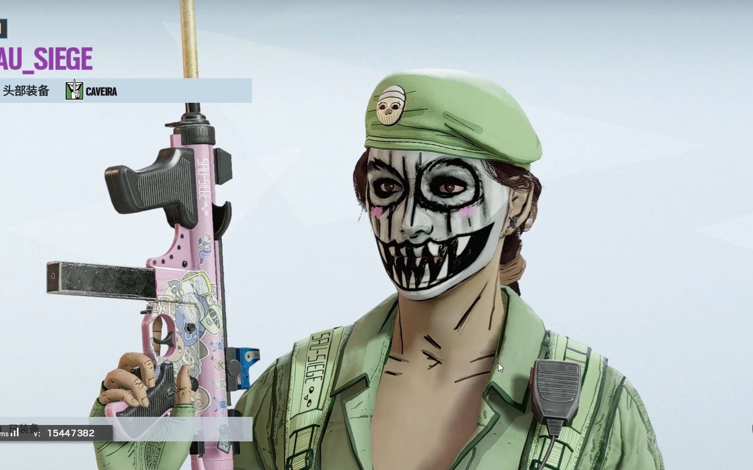 【r6】女鬼社区皮肤展示——玩家绘制的女鬼皮肤!