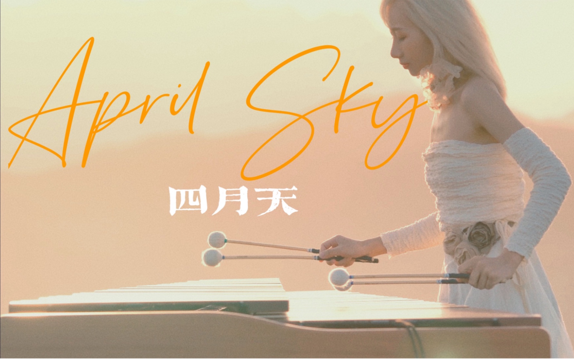 【April Sky 四月天】马林巴演奏哔哩哔哩bilibili