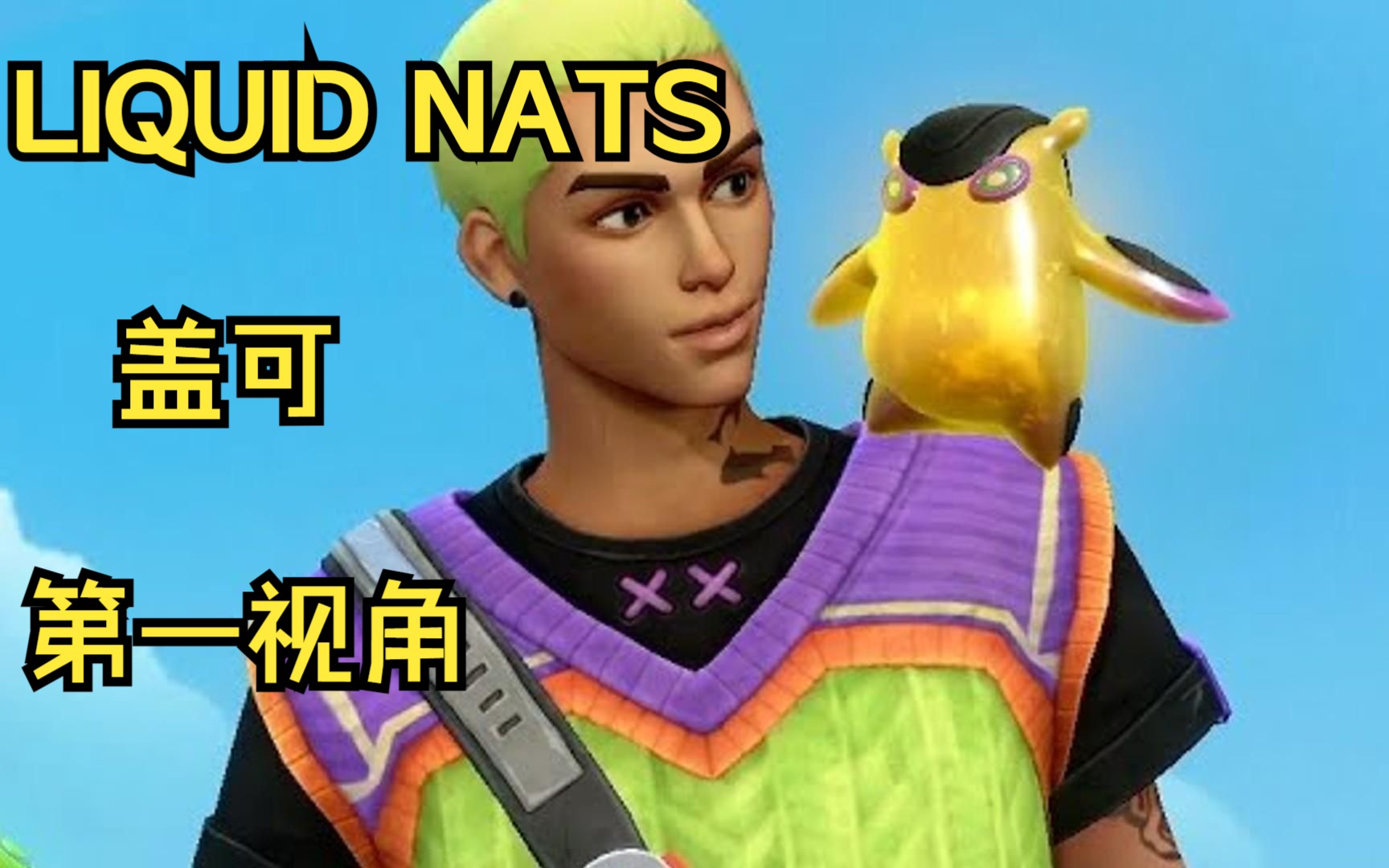 【LIQUID NATS】盖可(Gekko)技能枪法融合 第一视角 暴杀VALORANT第一视角