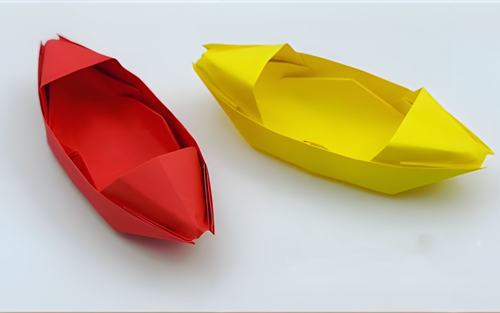 折纸乌蓬船图片