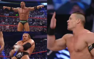 Descargar video: Royal Rumble 2008~Batista VS Triple H VS John Cena