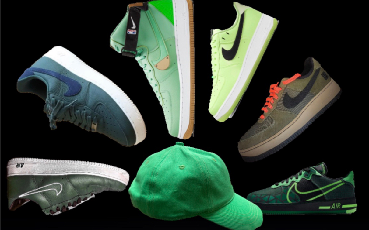 绿色球鞋分享(Air force 1)|React、Undefeated联名、Have a Nike Day、Craft系列、Co.jp Hong kong哔哩哔哩bilibili