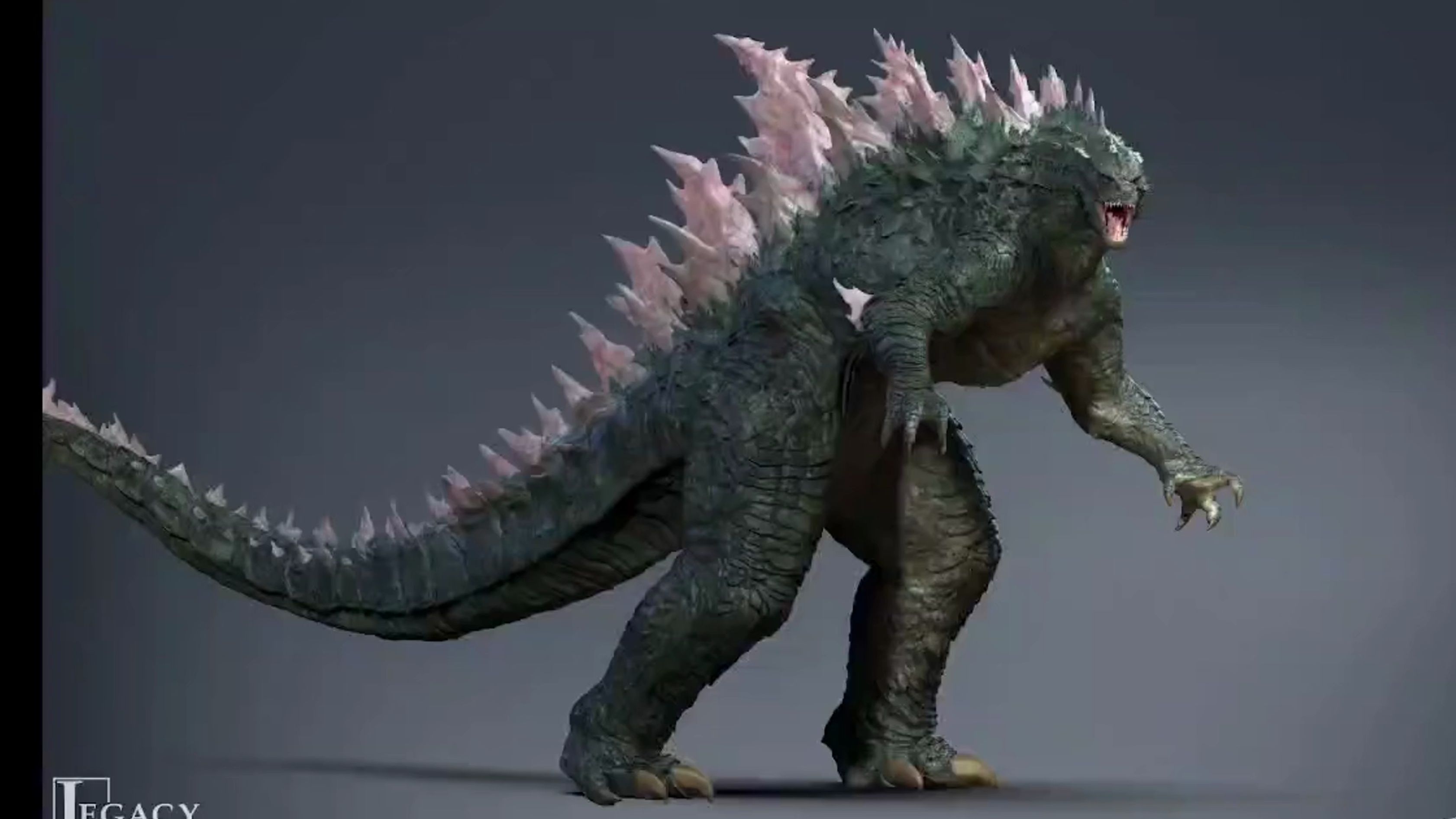 【哥斯拉】进化哥斯拉建模展示!