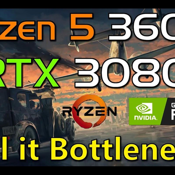 Ryzen 5 3600 + RTX 3080 | 是否有瓶颈？1440P最高画质11款游戏测试_哔 