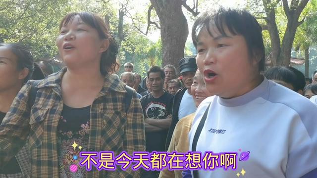 我和宜州姐圓圓姐今天跟小雒容哥對唱搞笑歪山歌