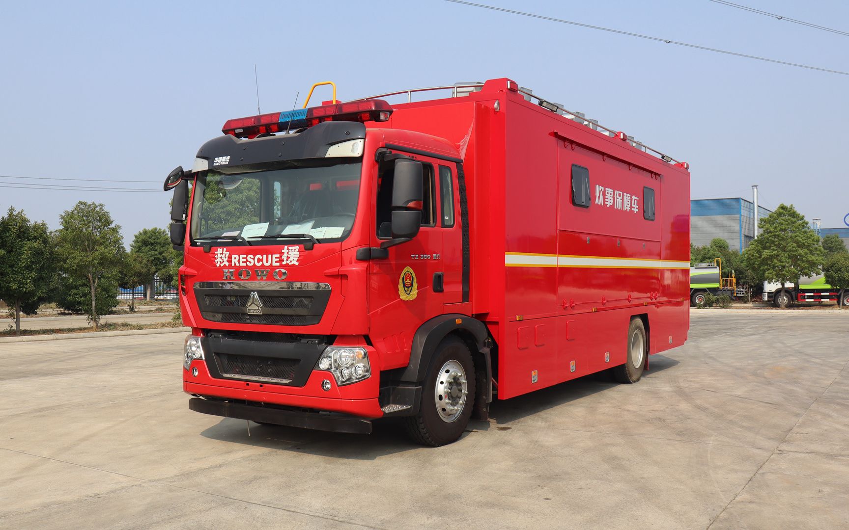 重汽汕德卡饮食保障车