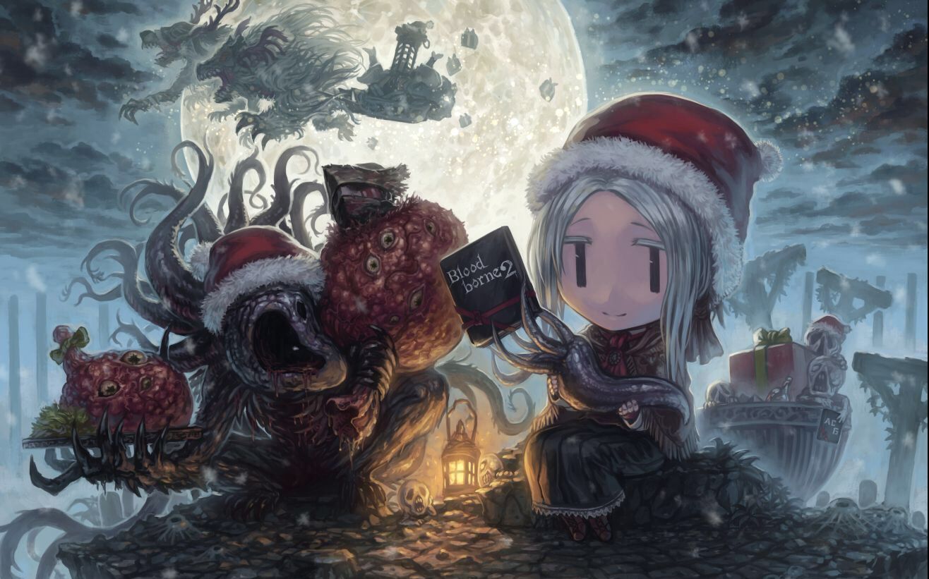 血缘诅咒杀不死的npc放血大演示,出血量巨大