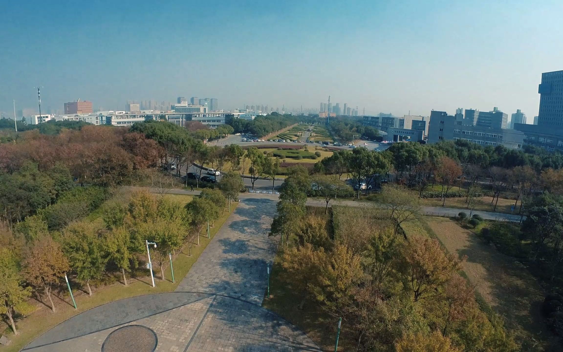 院士公園晃悠