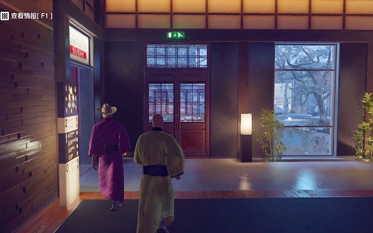 [图]【杀手6/HITMAN™】：任务：日本：零号病人 不换装全程西装 沉默刺客