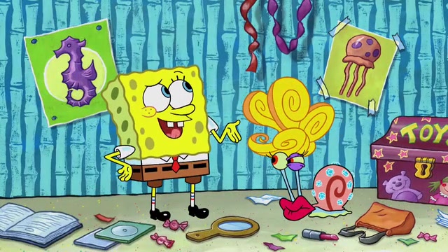 海绵宝宝的海绵宝宝堡!