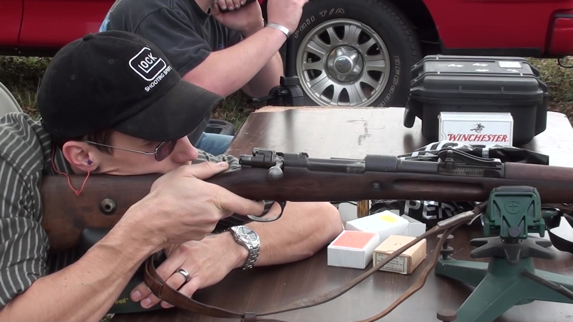 german gewehr 98 mauser rifle 8x57mm made in 1918_哔哩哔哩 (゜