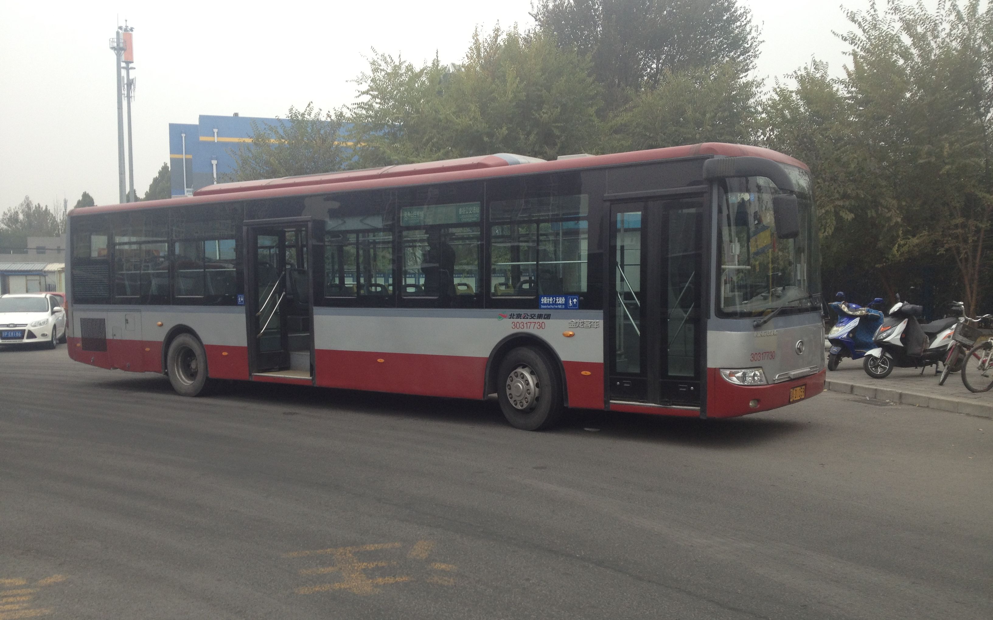 【pov*78】北京公交736路(鲁谷公交场站-灵秀山庄东站)全程前方展望