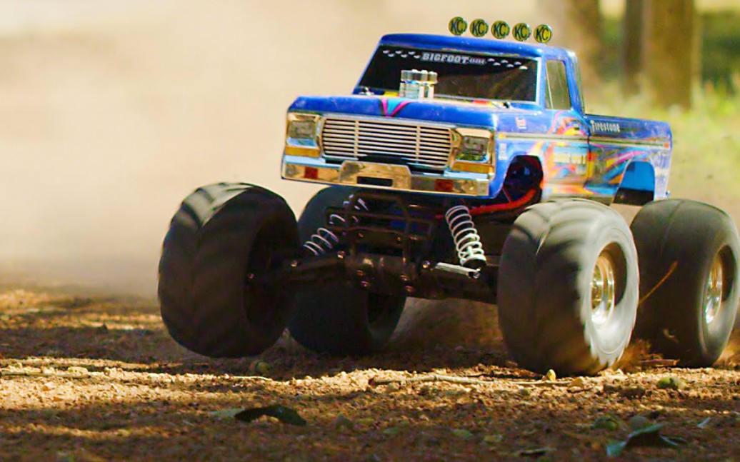 户外野跑traxxas110bigfoot怪物大脚车官方宣传片