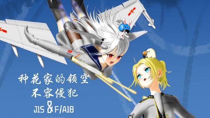 如果兔子和鹰酱打空战—j15姬vsf/a18姬